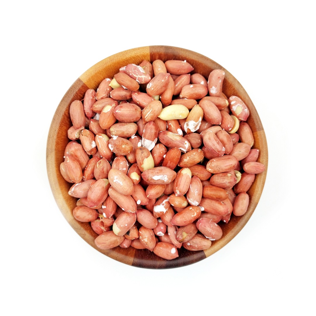 مغز بادام زمینی آستانه